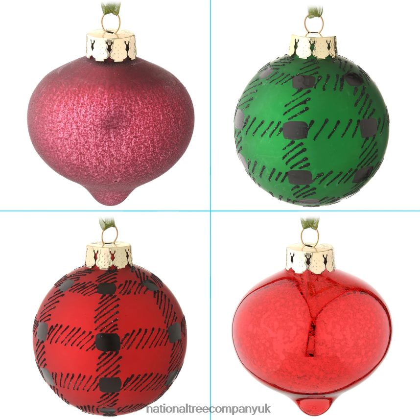 decoration | National Tree Company 20-Piece Christmas Tree Ornament Set Rural Homestead Collection F2L4F540